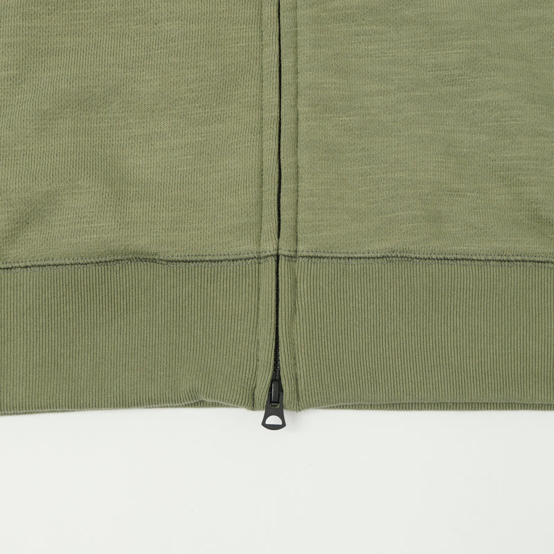 Jackman GG Sweat Zip Parka - Olive