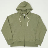 Jackman GG Sweat Zip Parka - Olive