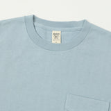 Jackman Dotsume Pocket Tee - Pale Sax