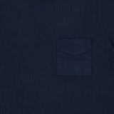 Jackman Dotsume Pocket Tee - Navy