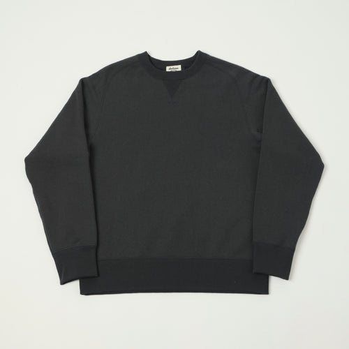 Jackman 'Big Loop' Freedom Sleeve Sweatshirt - Ink Black