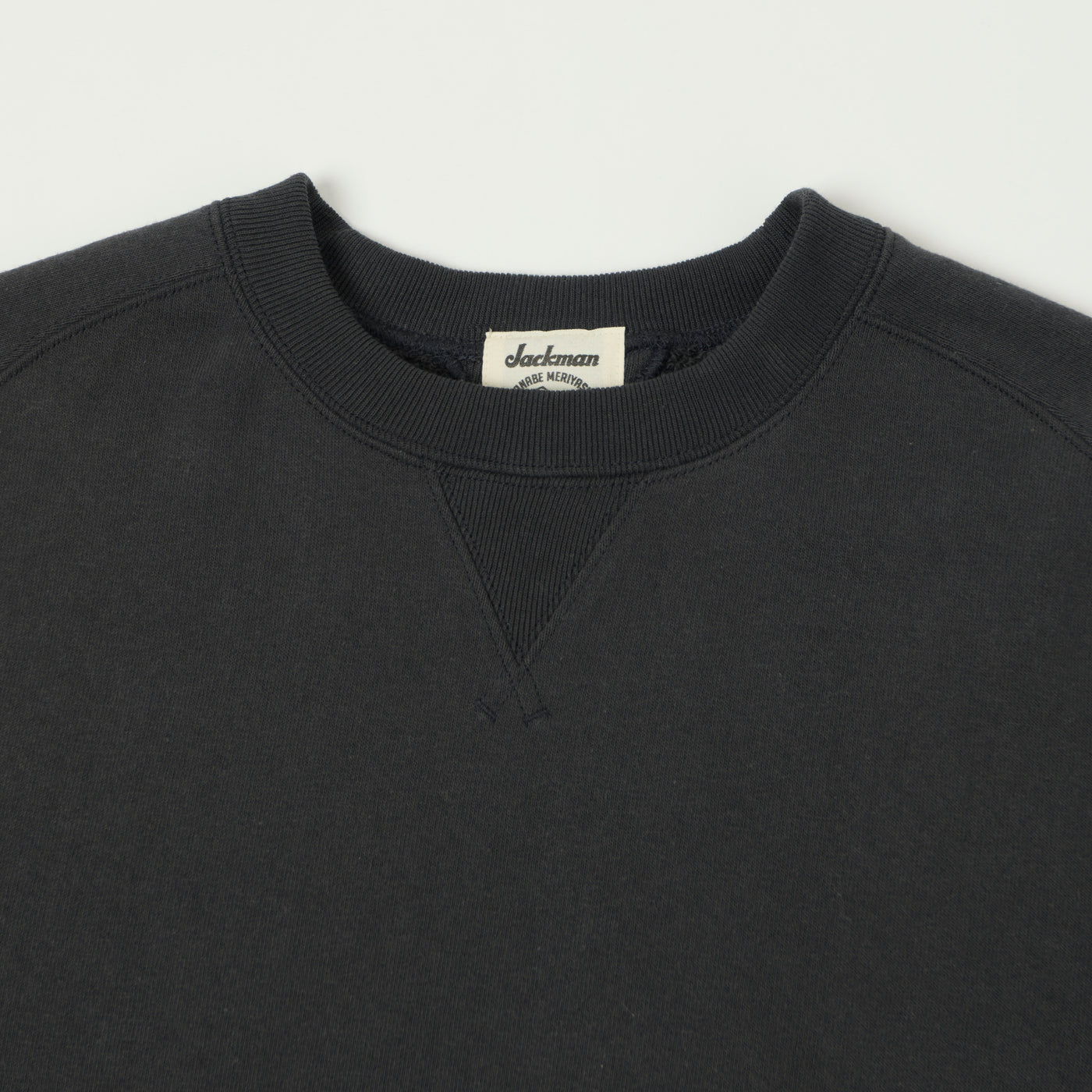 Jackman 'Big Loop' Freedom Sleeve Sweatshirt - Ink Black