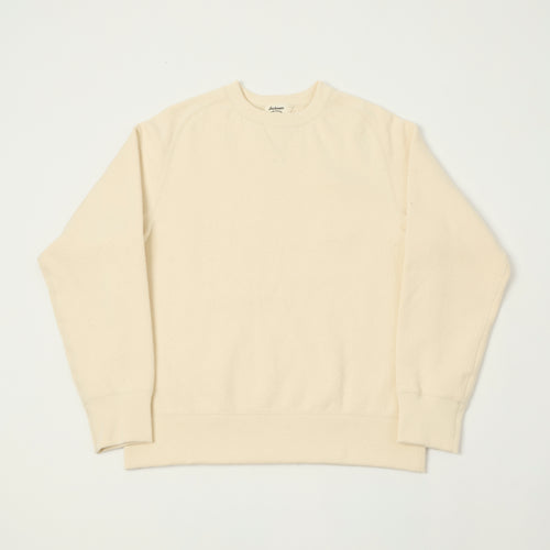 Jackman 'Big Loop' Freedom Sleeve Sweatshirt - Ecru