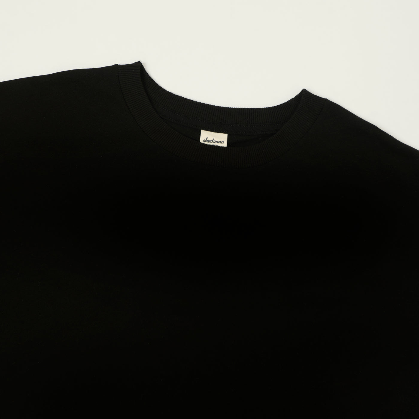 Jackman CTC Big Himo T-Shirt - Black