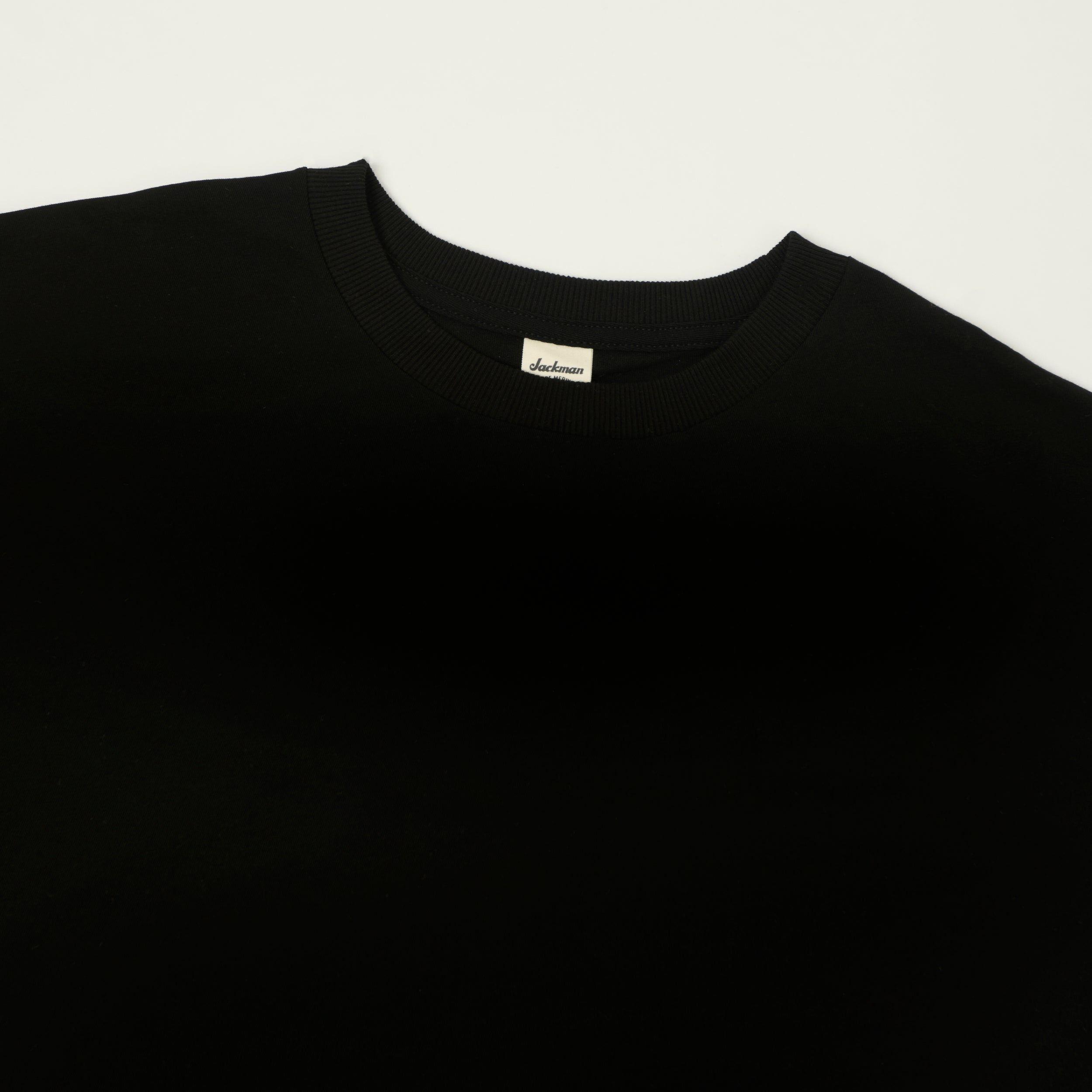 Jackman CTC Big Himo T-Shirt - Black