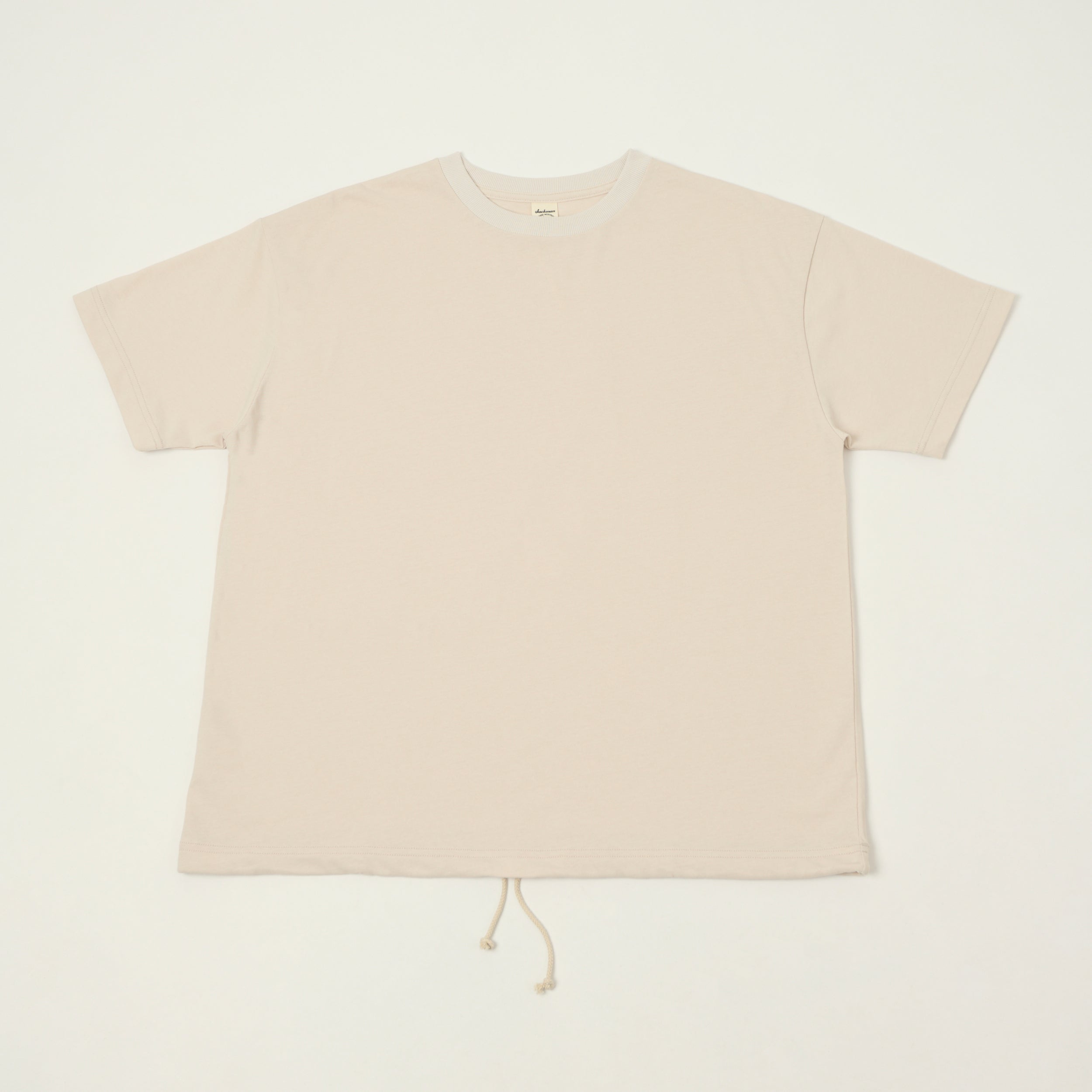 Jackman CTC Big Himo T-Shirt - Rosin White
