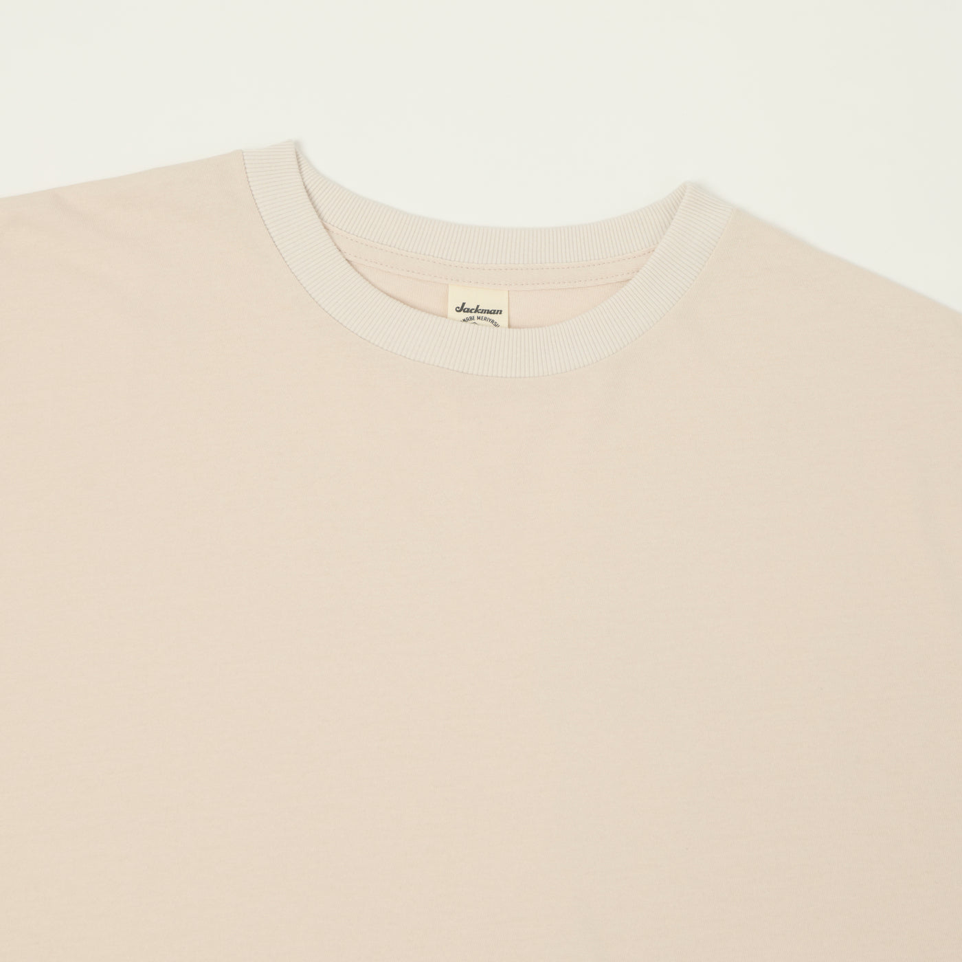Jackman CTC Big Himo T-Shirt - Rosin White