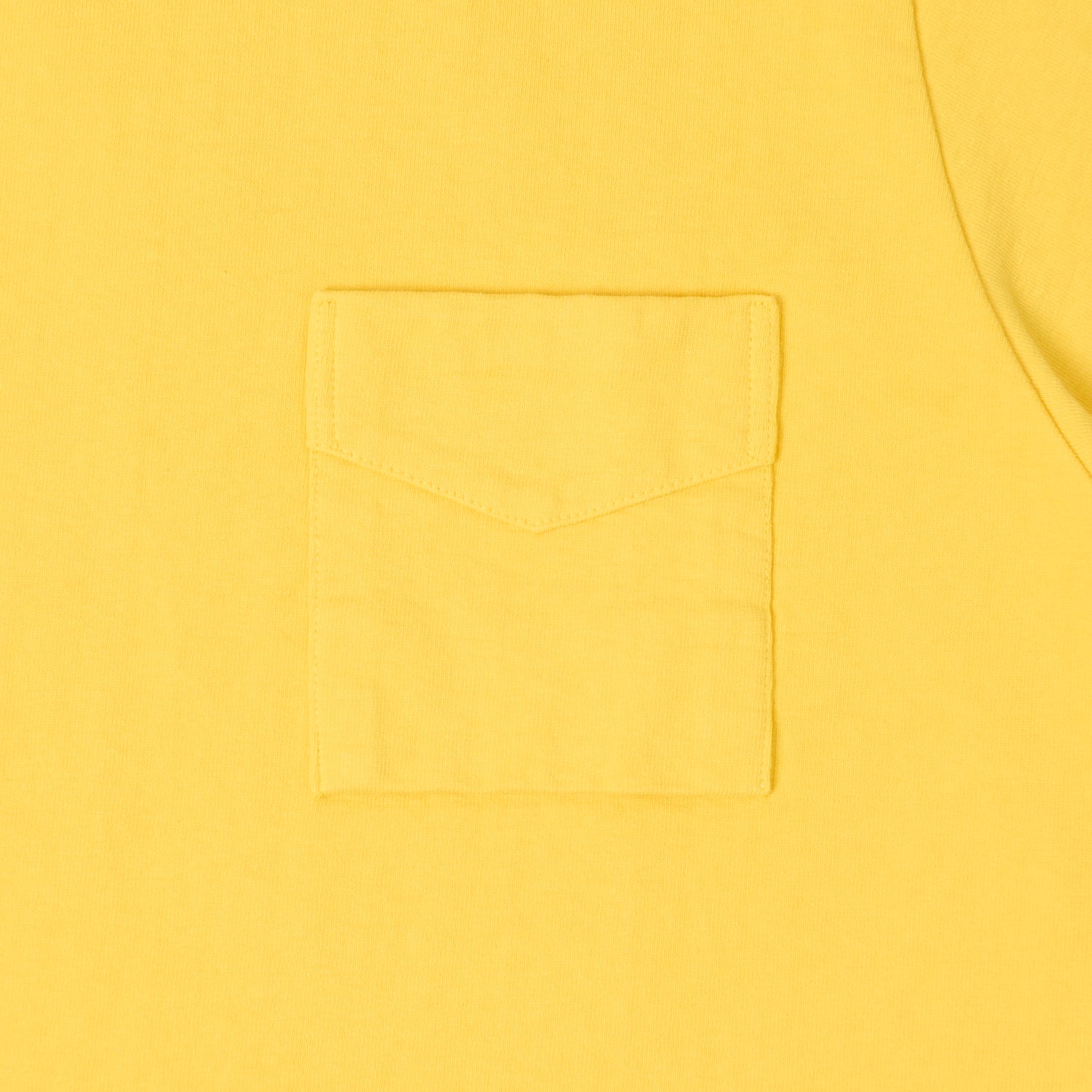 Jackman Dotsume Pocket T-Shirt - Shine Yellow
