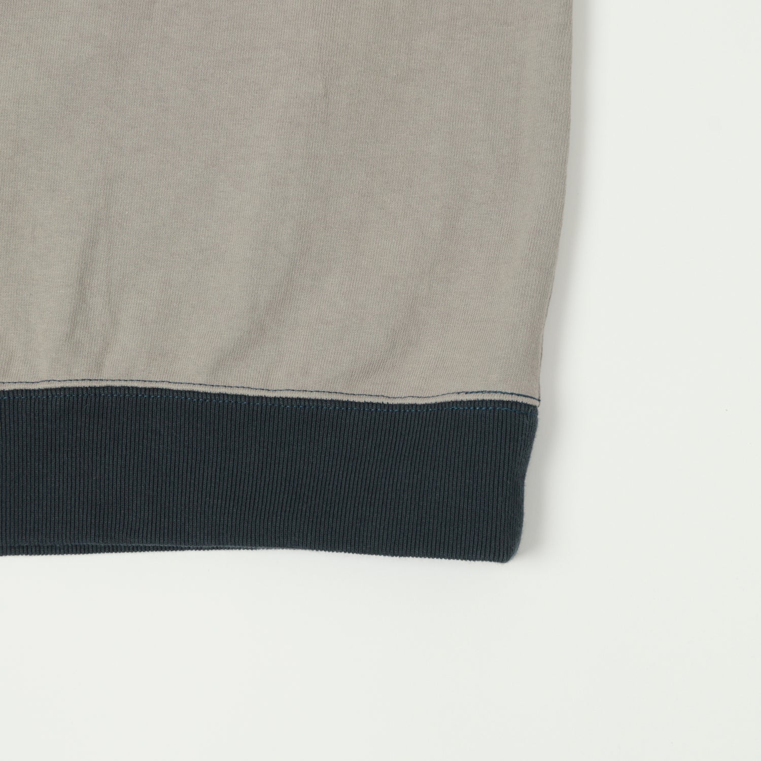 Jackman Dotsume Rib T-Shirt - Grey/4C