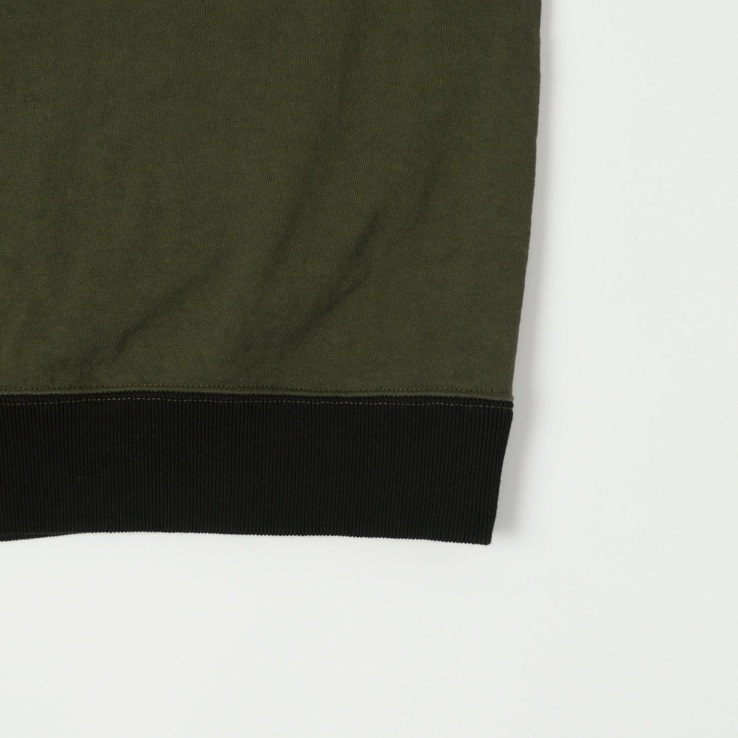 Jackman Dotsume Rib T-Shirt - Wood/Black