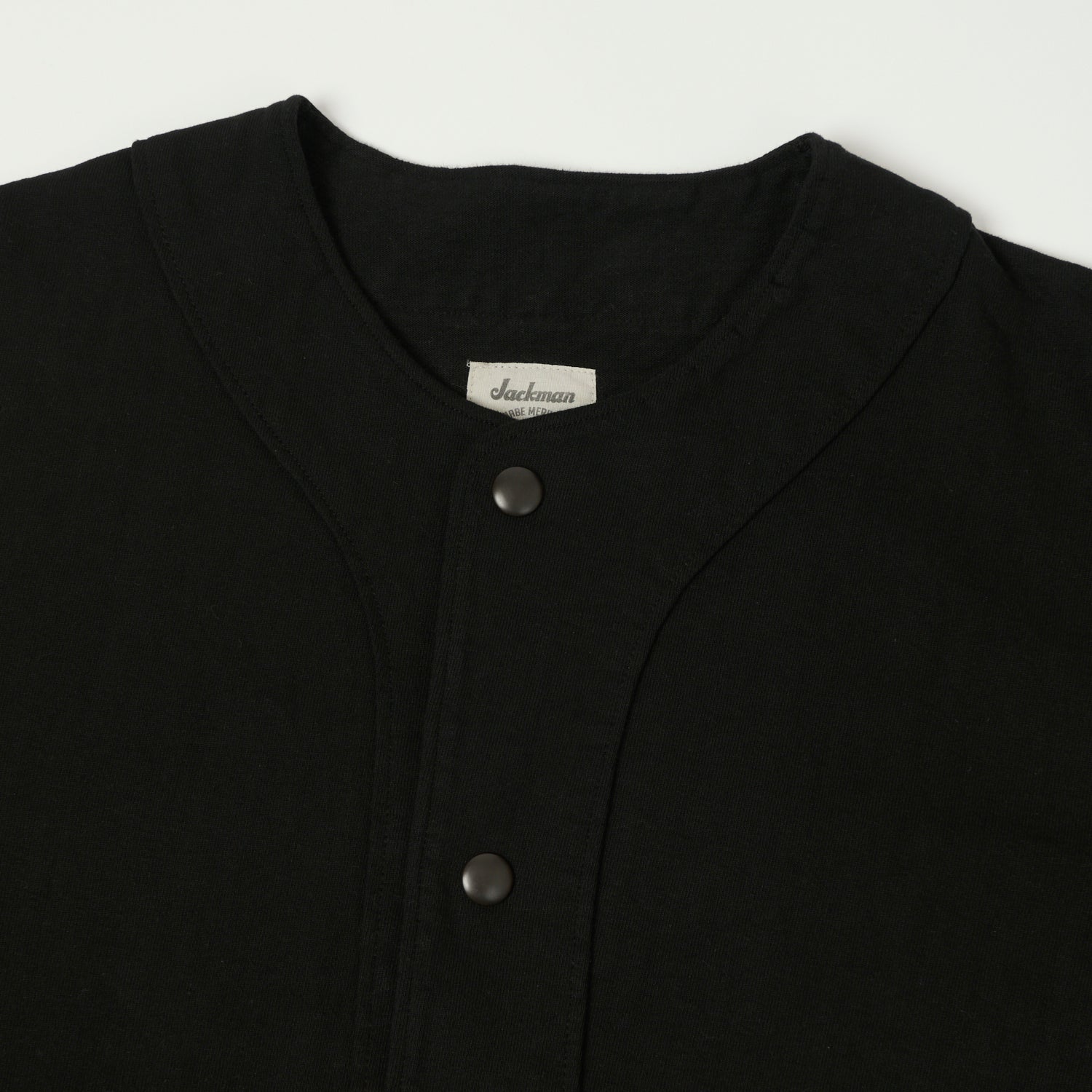 Jackman Dotsume 'UF' Sweat Cardigan - Black – SON OF A STAG