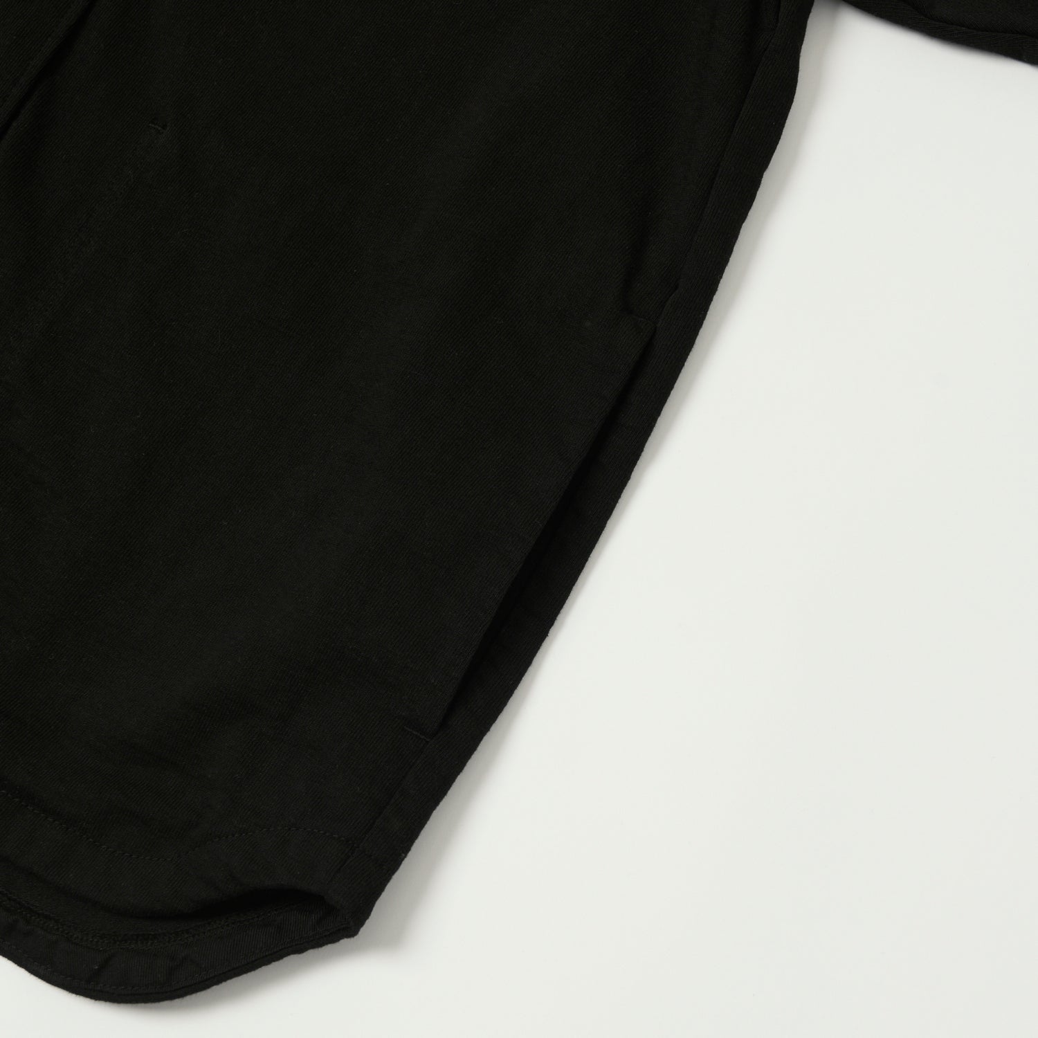 Jackman Dotsume 'UF' Sweat Cardigan - Black