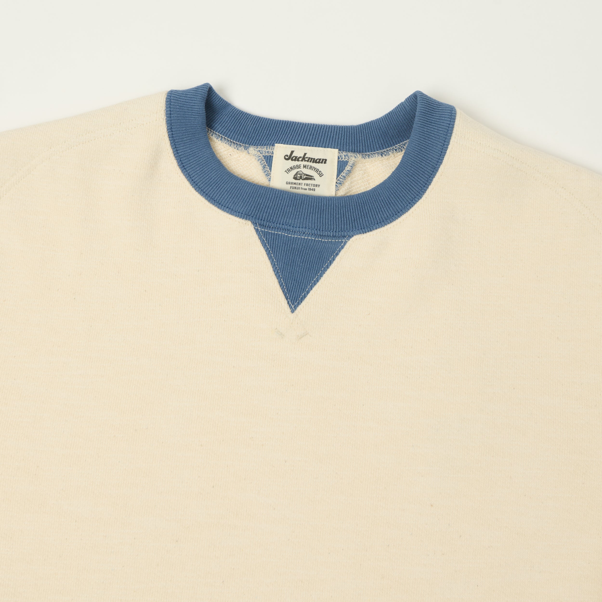Jackman GG Crewneck Sweatshirt - Ecru/Retro Sax – SON OF A STAG