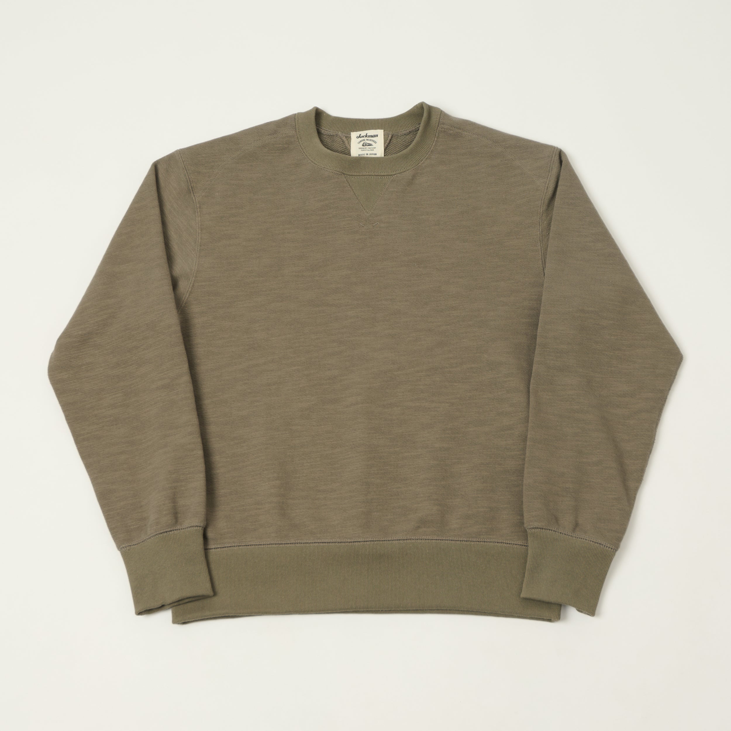 Jackman GG Crewneck Sweatshirt - Faded Grey/Sepia – SON OF A STAG