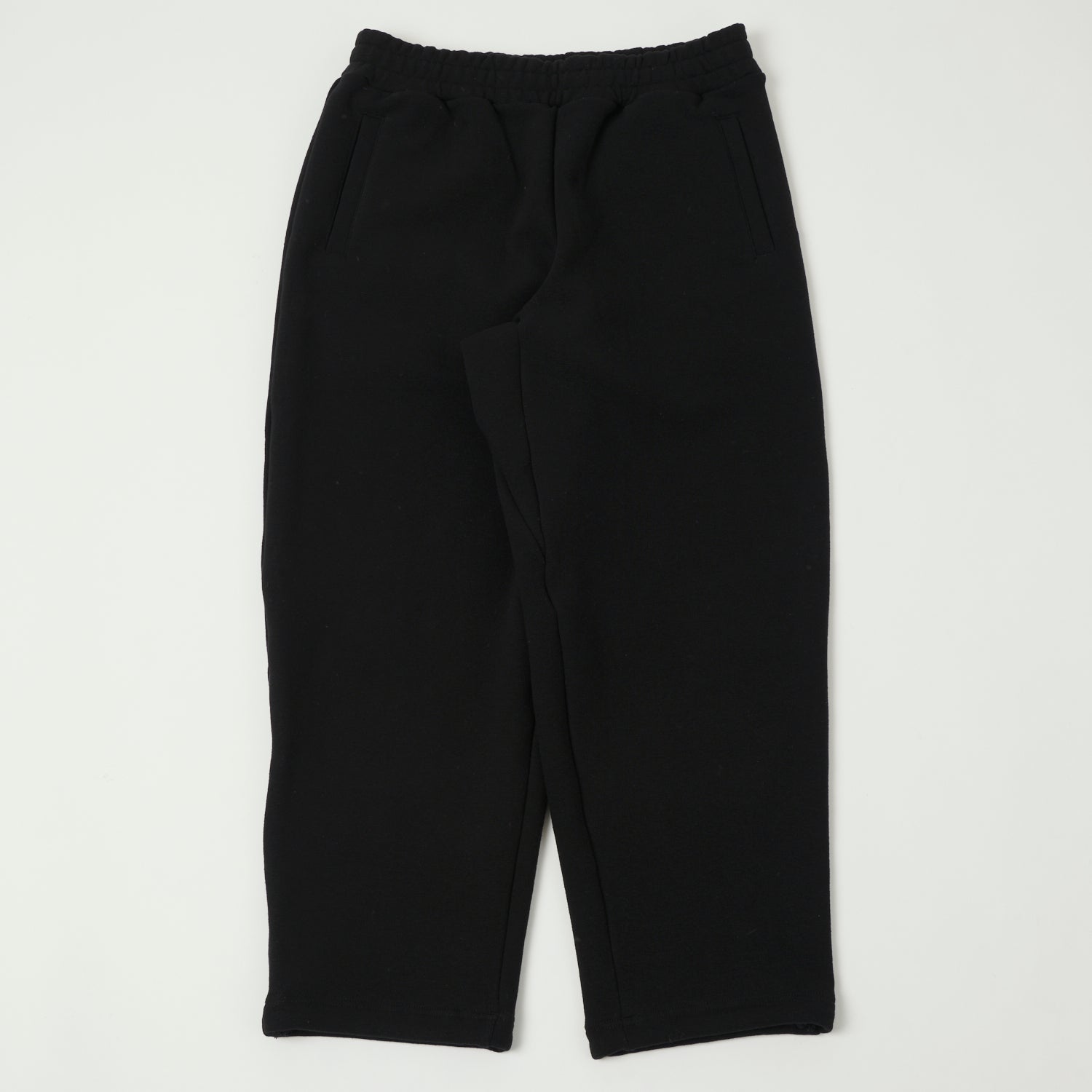Jackman Stretch Sweat Buggy Pants - Black