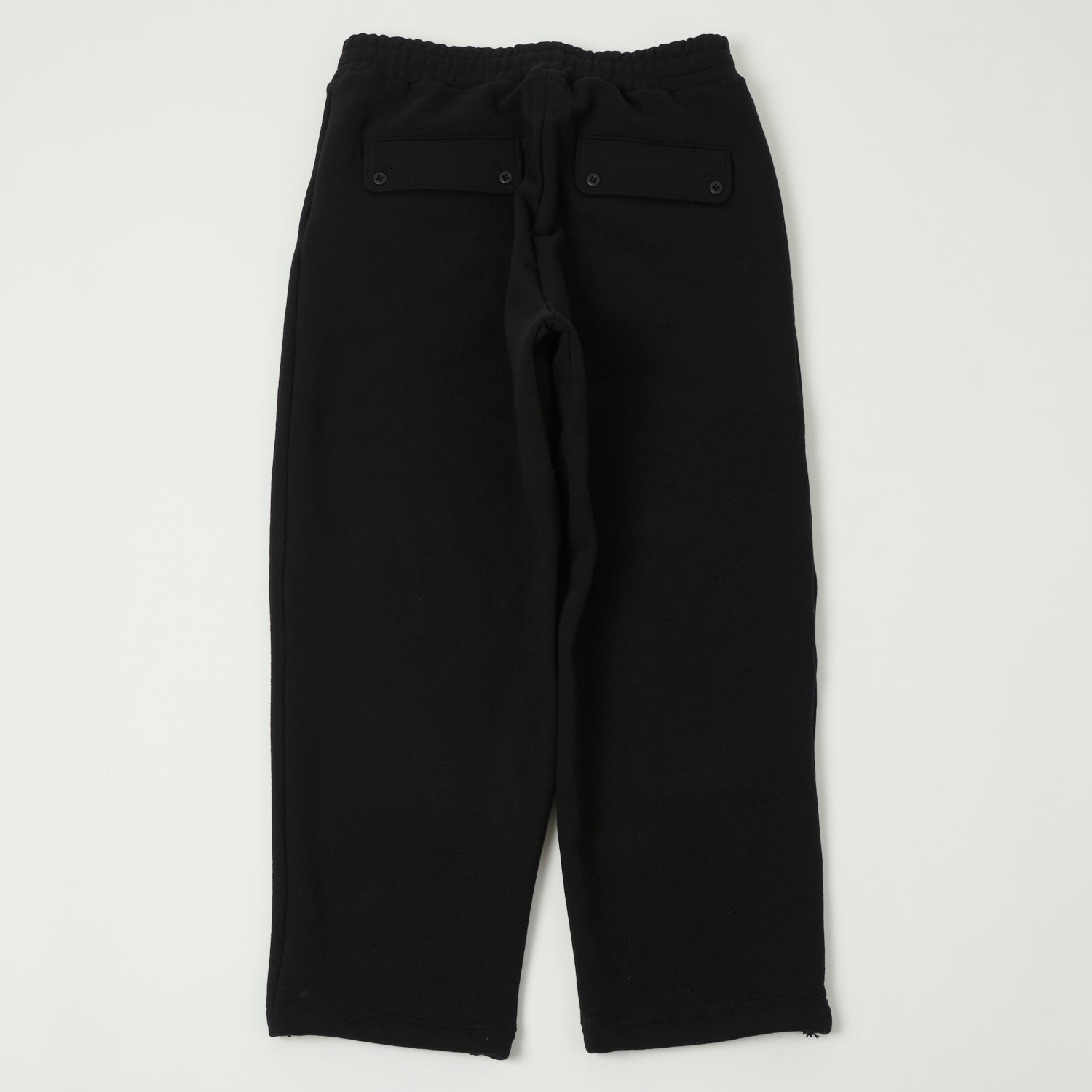 Jackman Stretch Sweat Buggy Pants - Black