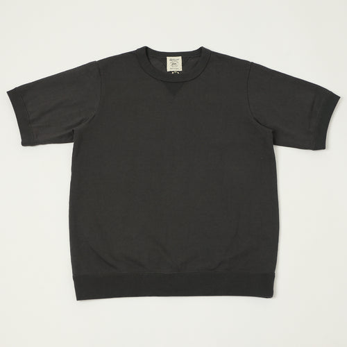 Jackman Dotsume Rib T-Shirt - Ink Black