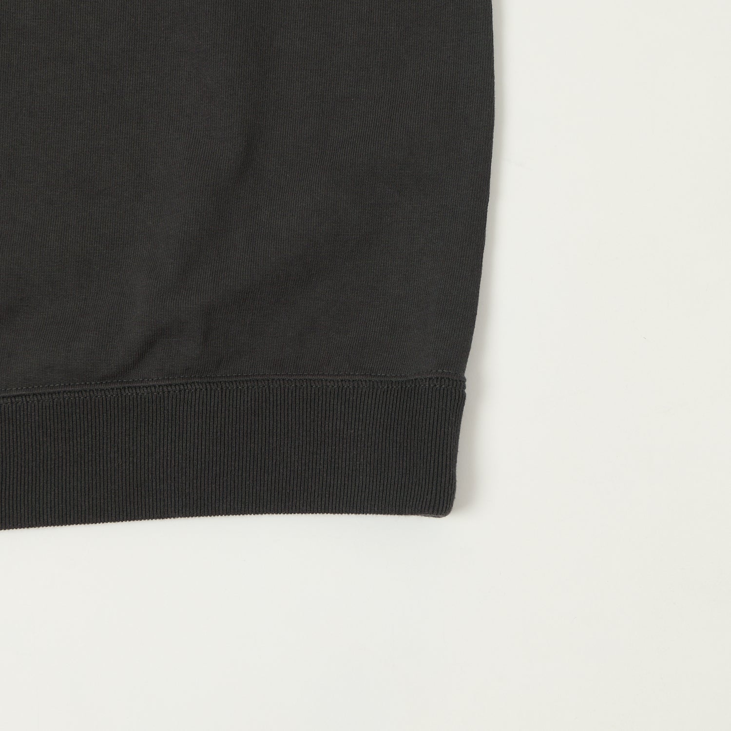 Jackman Dotsume Rib T-Shirt - Ink Black