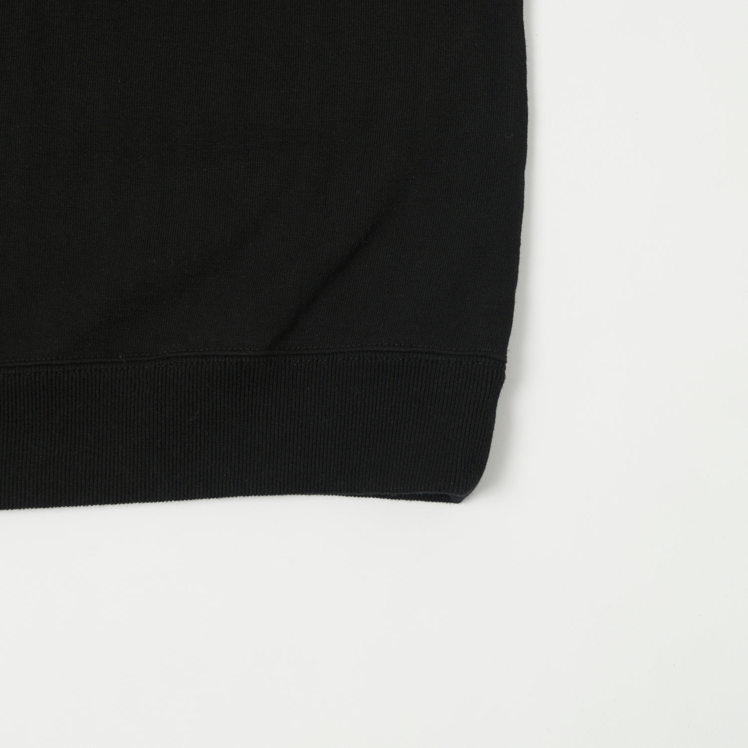 Jackman Dotsume Rib T-Shirt - Black