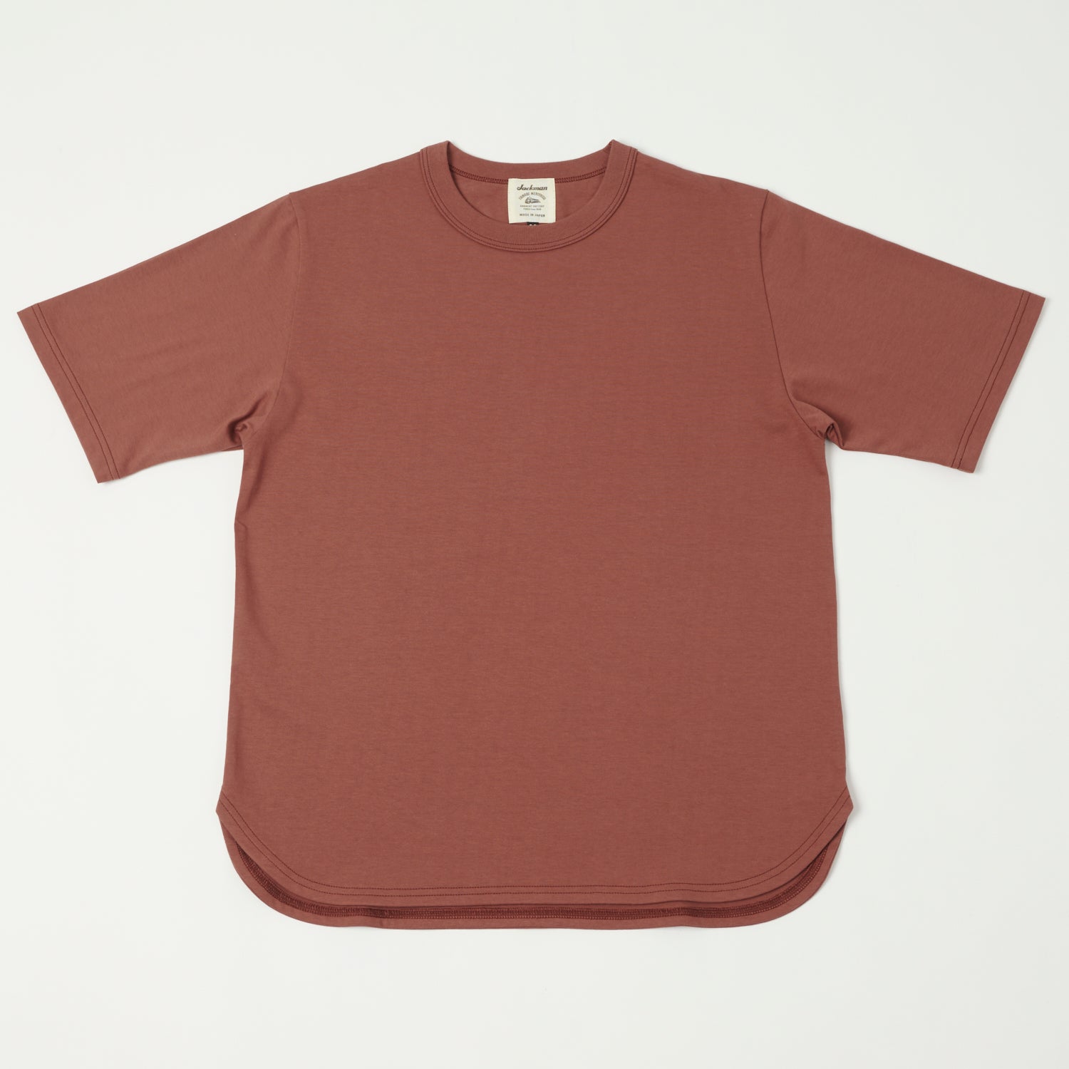 Jackman Grace Baseball T-Shirt - Pale Brick