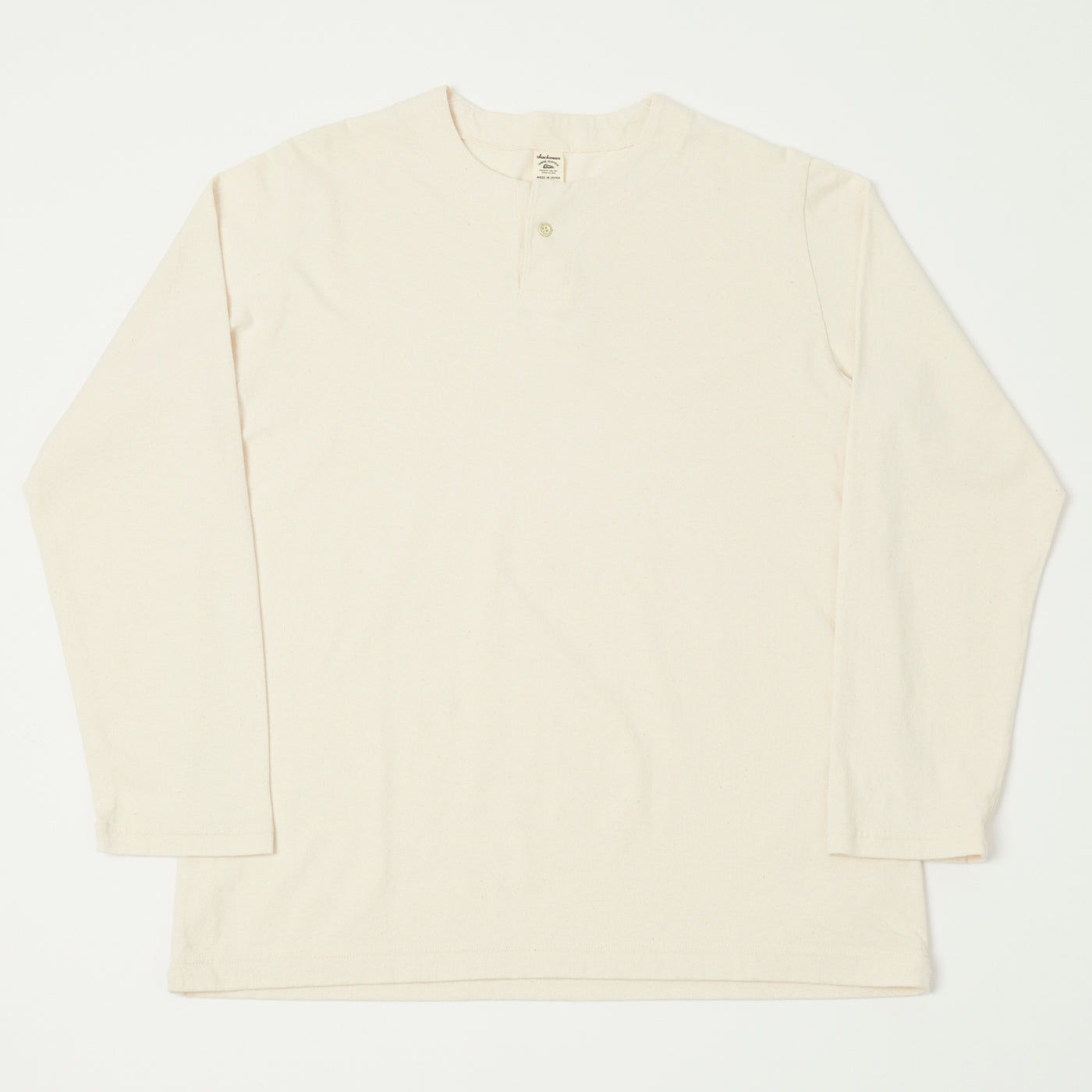 Jackman Long Sleeve Henley - Kinari