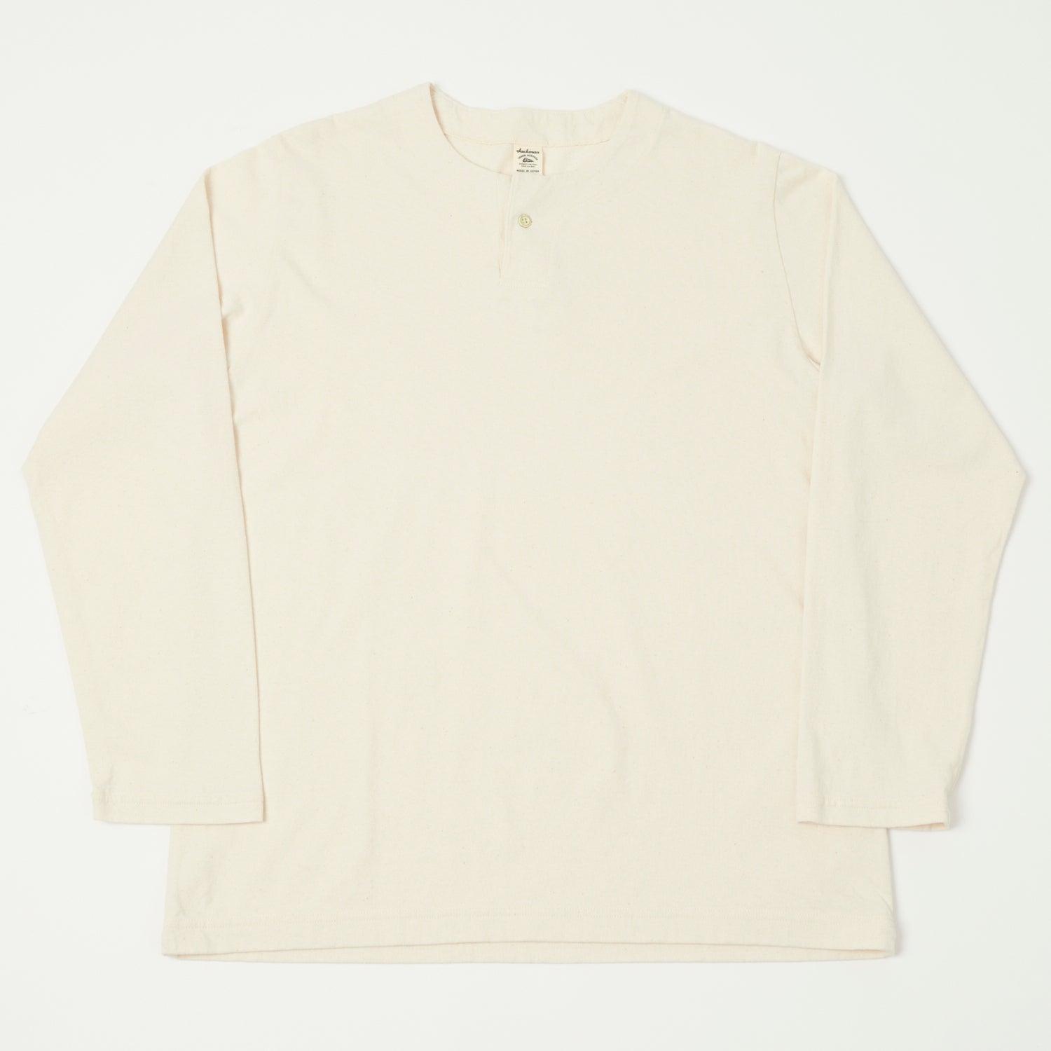 Jackman Long Sleeve Henley - Kinari