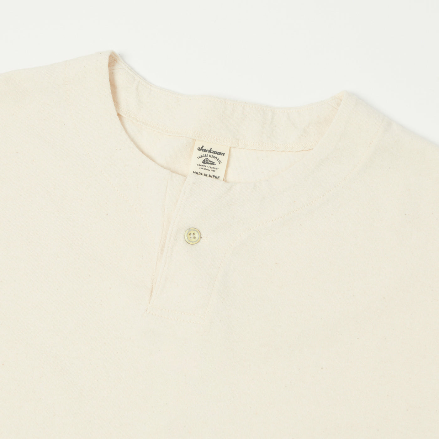 Jackman Long Sleeve Henley - Kinari