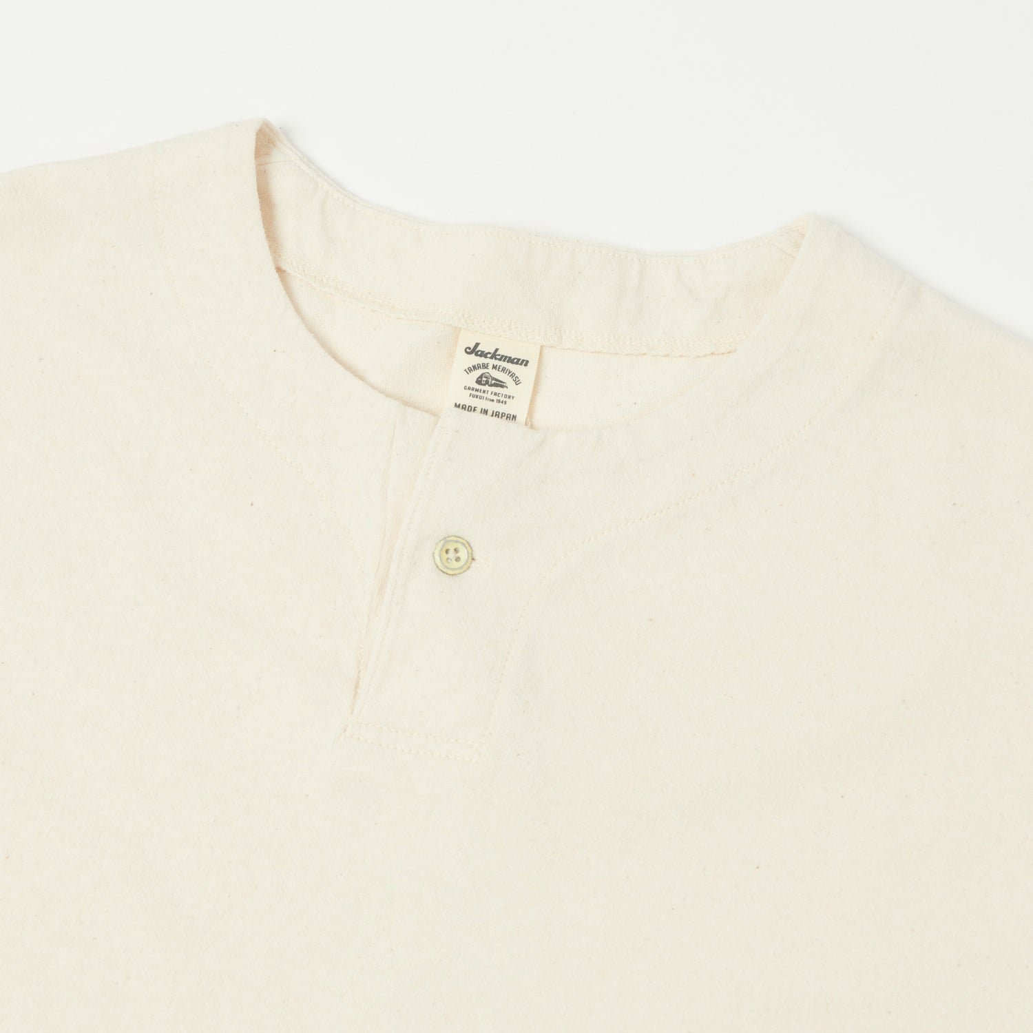 Jackman Long Sleeve Henley - Kinari