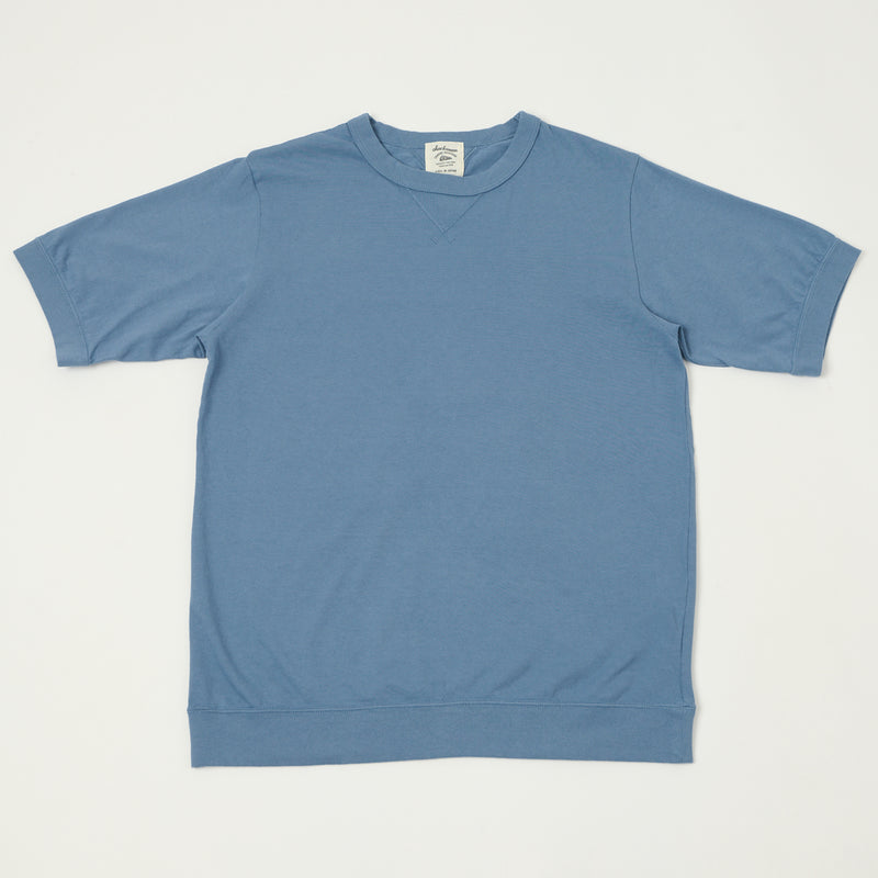 Jackman Rib Tee - Retro Saxe