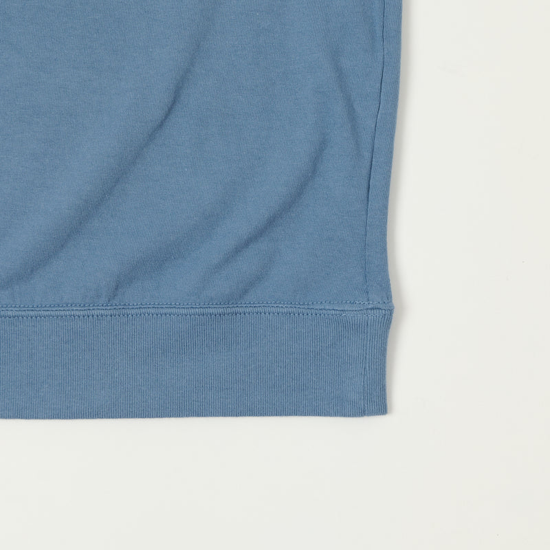 Jackman Rib Tee - Retro Saxe