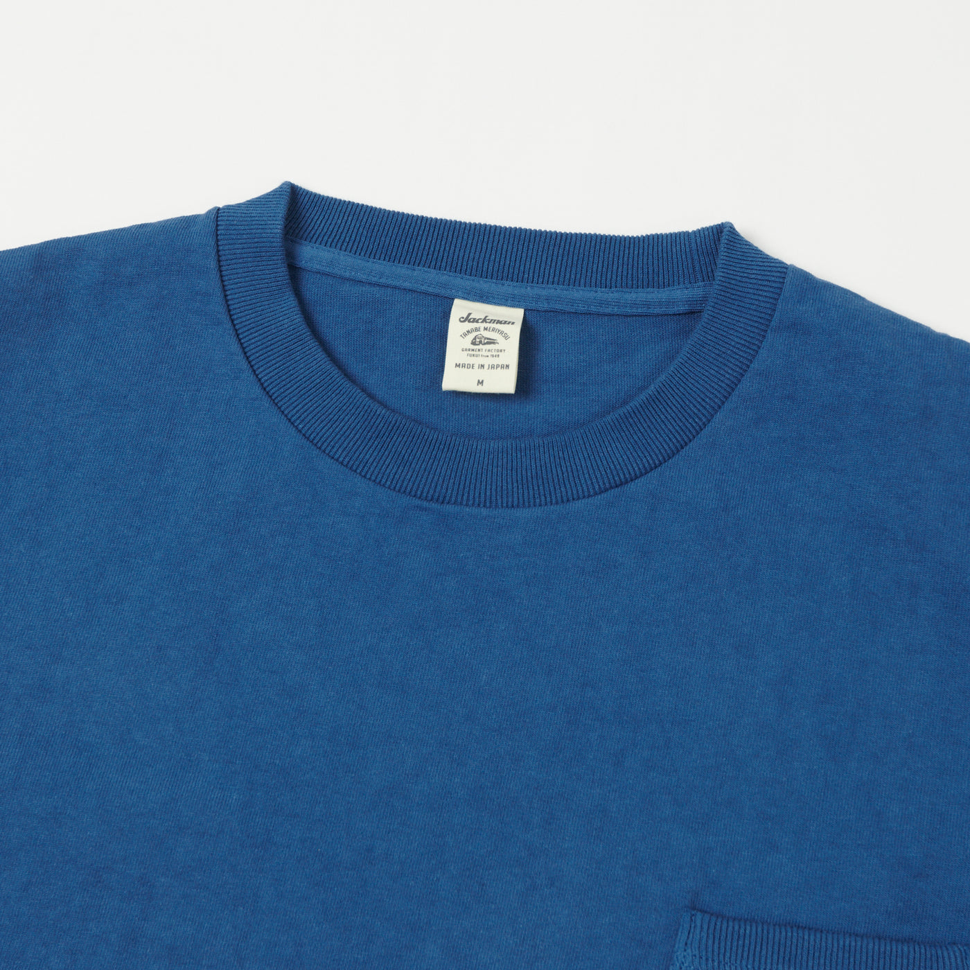 トップス Jackman Dotsume Pocket T-Shirt (JM5870) Jackman JM5870 Dotsume Pocket Tee - Horizon Blue | SON OF A STAG