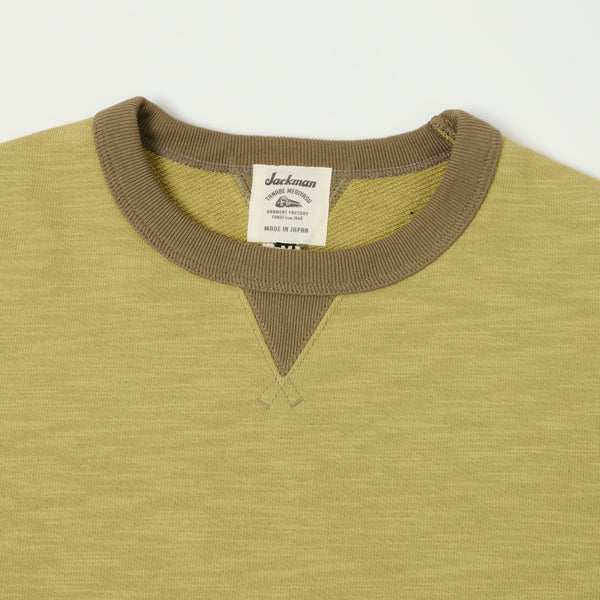 Jackman JM7292 GG Crewneck Sweatshirt - Moss/Sepia