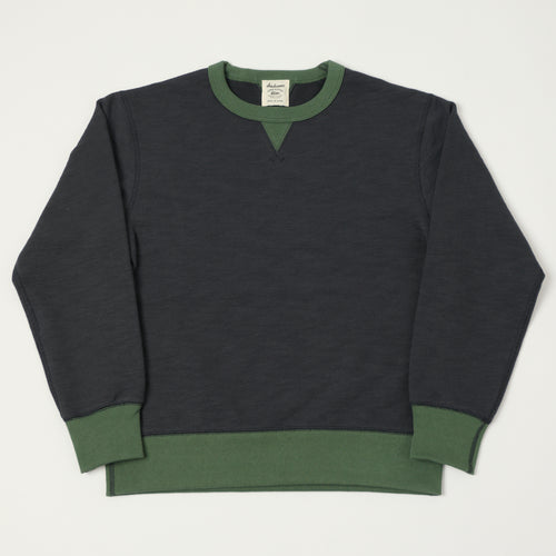Jackman GG Crewneck Sweatshirt - Black/Green