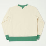 Jackman GG Crewneck Sweatshirt - Ivory/Green