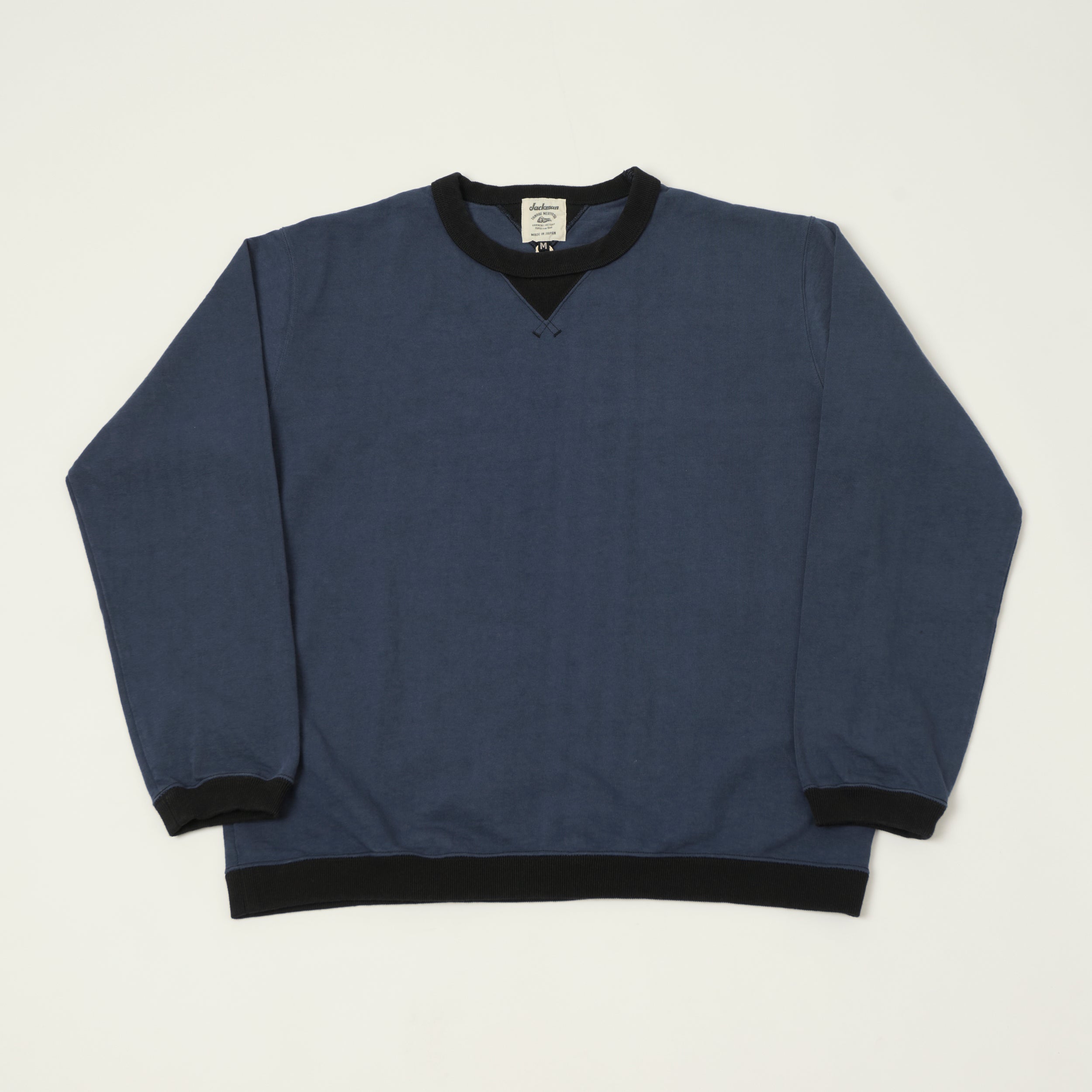 Jackman 七分袖　ヘンリー　スウェット Jackman Midneck Waffle Sweatshirt - Falcon Grey/Wood – SON OF A STAG