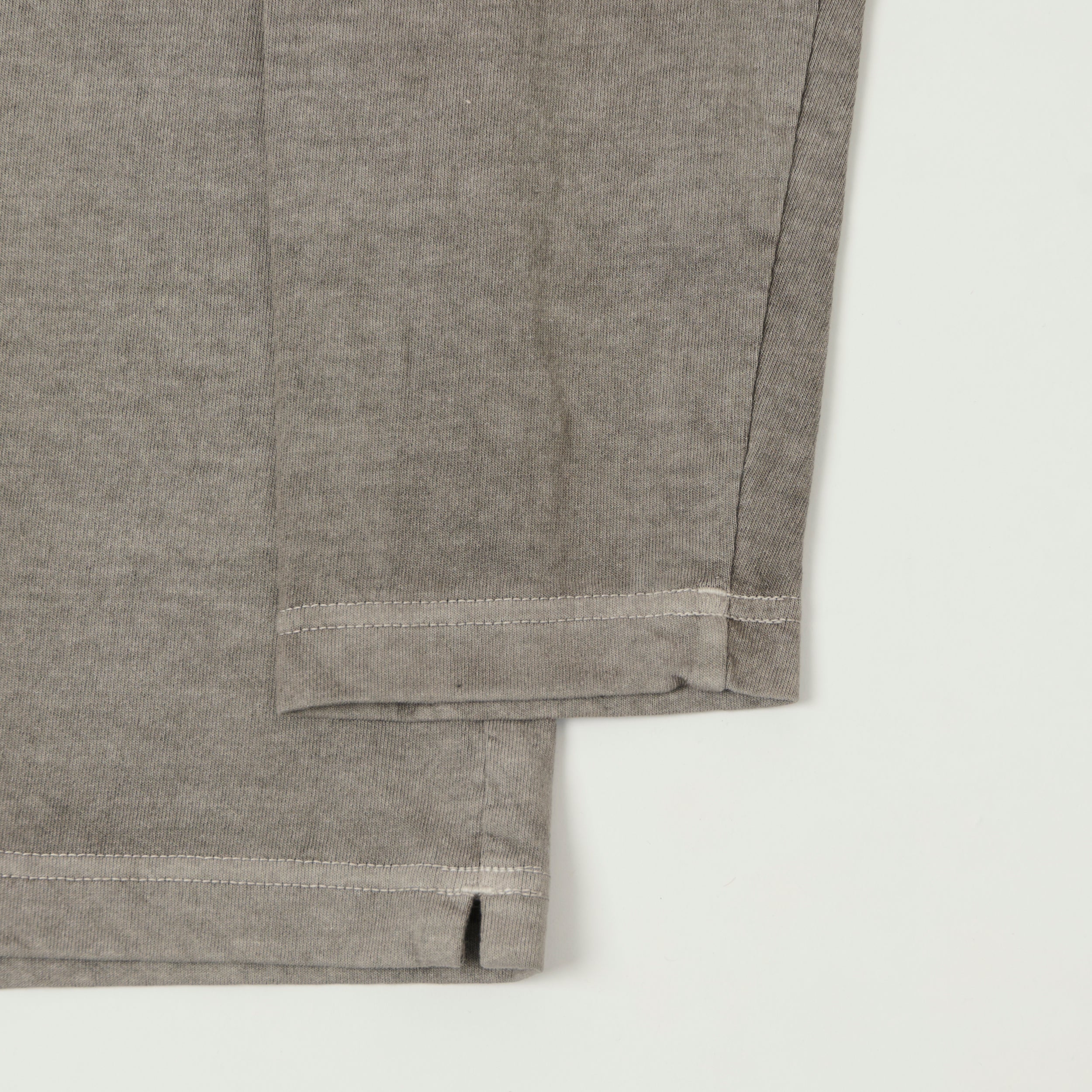 Jackman Long Sleeve Henley - Fade Grey