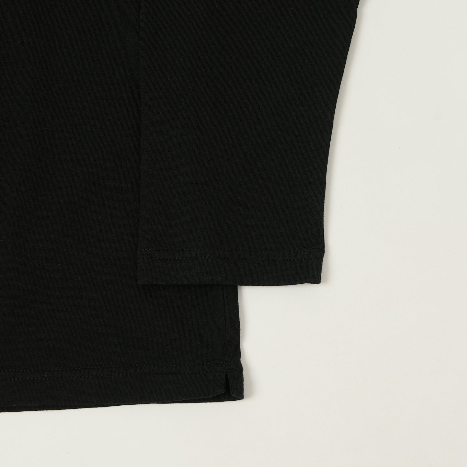Jackman Long Sleeve Henley - Black