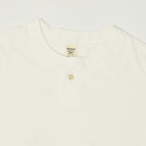 Jackman Long Sleeve Henley - White