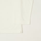 Jackman Long Sleeve Henley - White