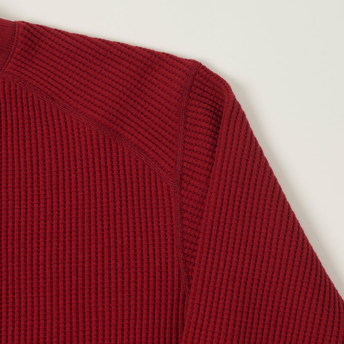 Jackman Midneck Waffle Sweatshirt - Ketchup