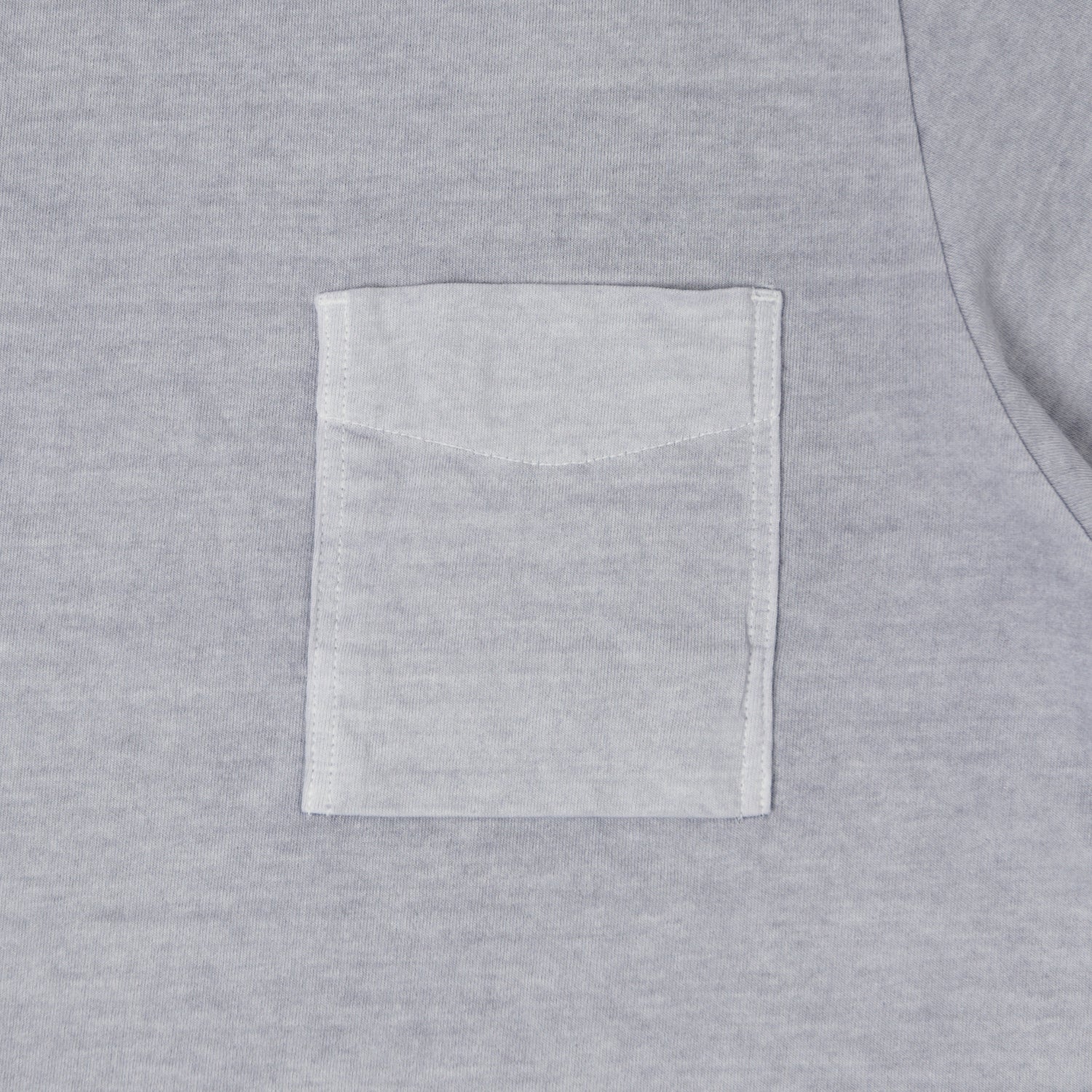Jackman Pigment Dye Pocket T-Shirt - Fade Lilac