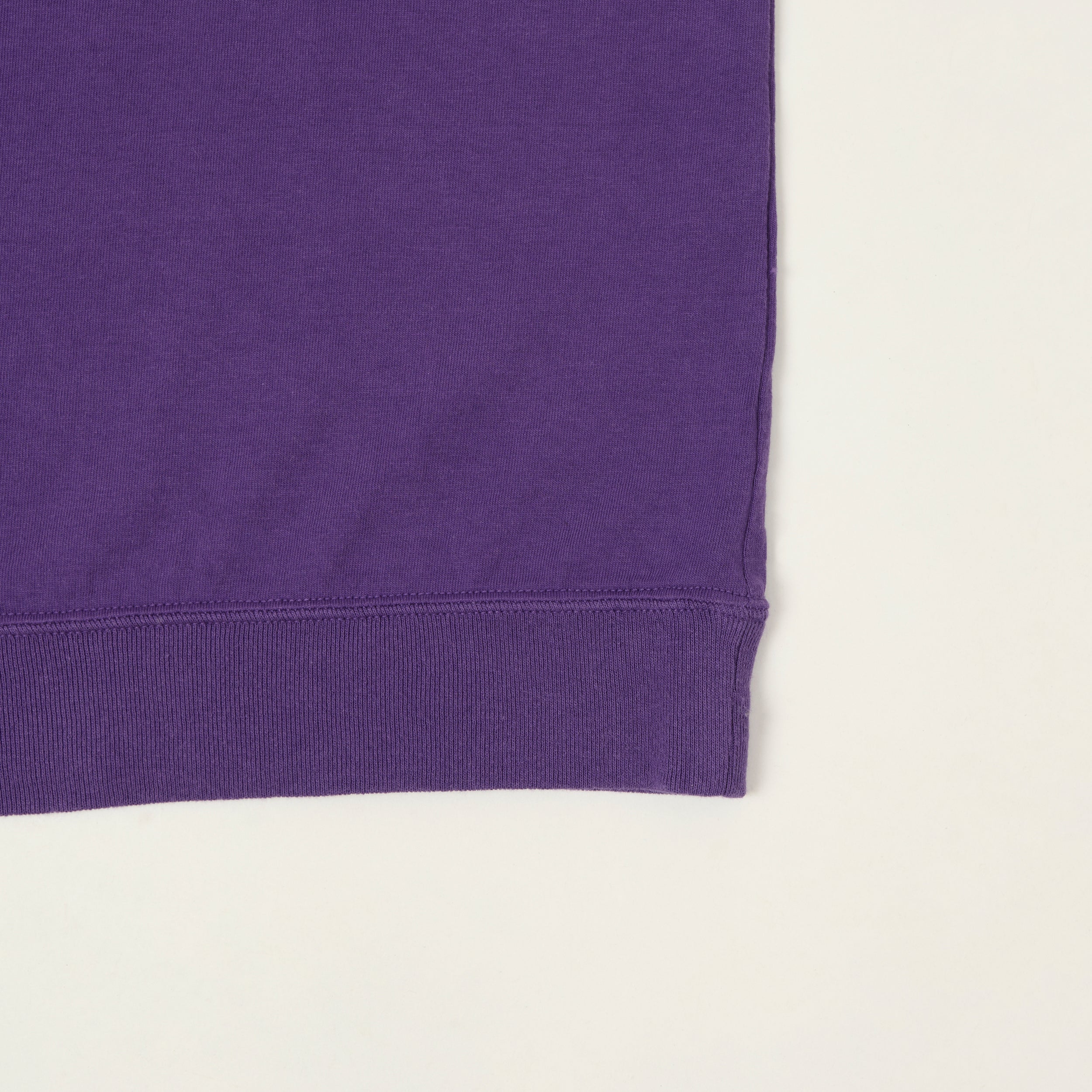 Jackman Dotsume Rib T-Shirt - Purple