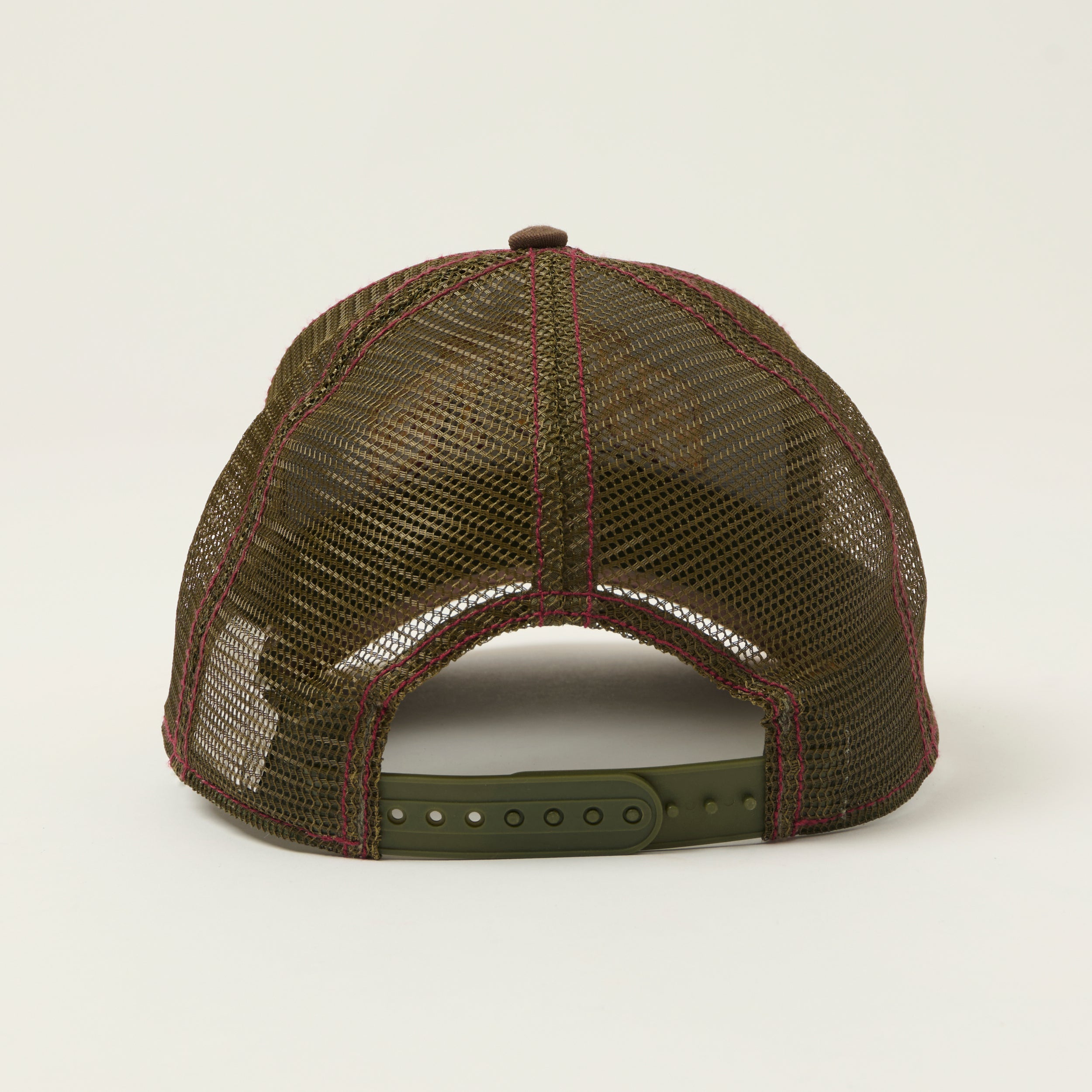 JJ Hats 'Don't Wake The Snake' Trucker Cap - Brown/Olive