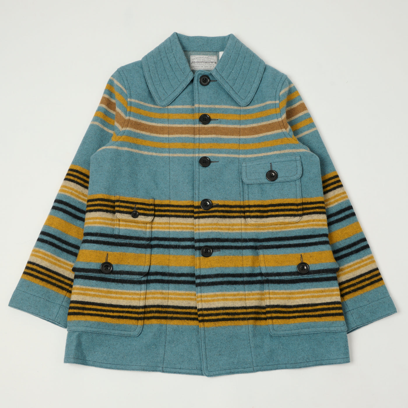 John Gluckow Lot. JG-10 1920s Winter Hunting Coat - Sax