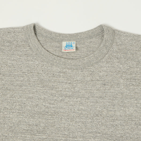 John Gluckow Lot. JG-CS06 Plain Tee - Heather Grey