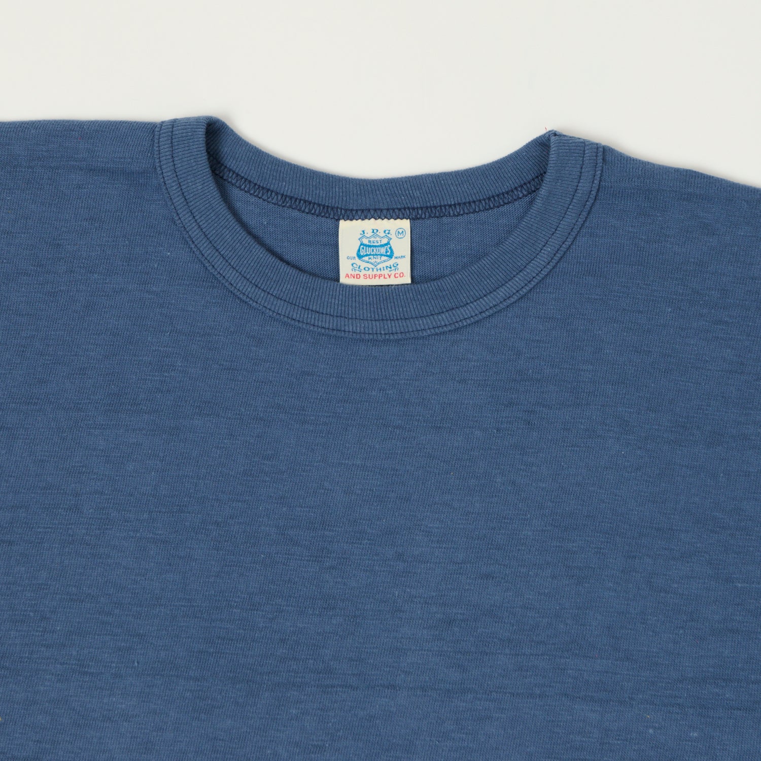 John Gluckow Lot. JG-CS06 Plain T-Shirt - Blue