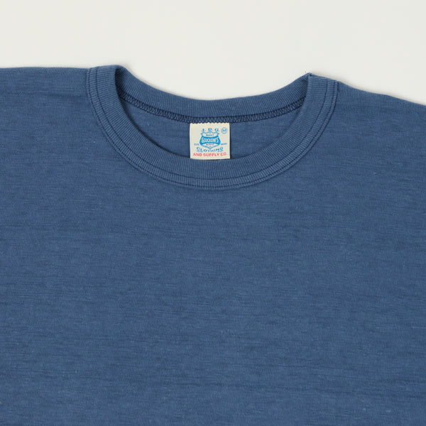 John Gluckow Lot. JG-CS06 Plain Tee - Blue