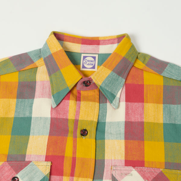 John Gluckow 'The Modern' Flannel Shirt - Multi