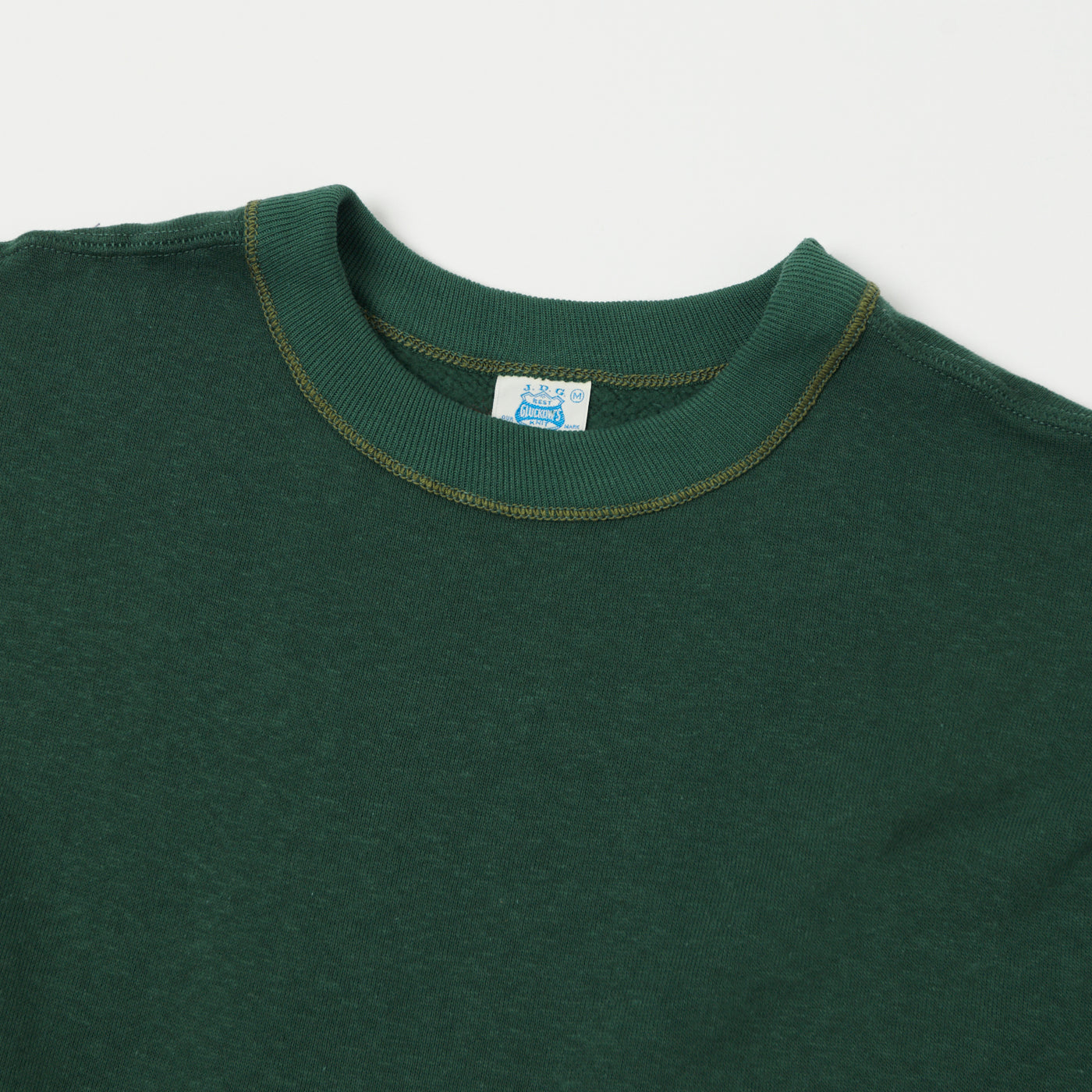 John Gluckow Lot. JG-CS14 Classic Crew Sweatshirt - Dark Green