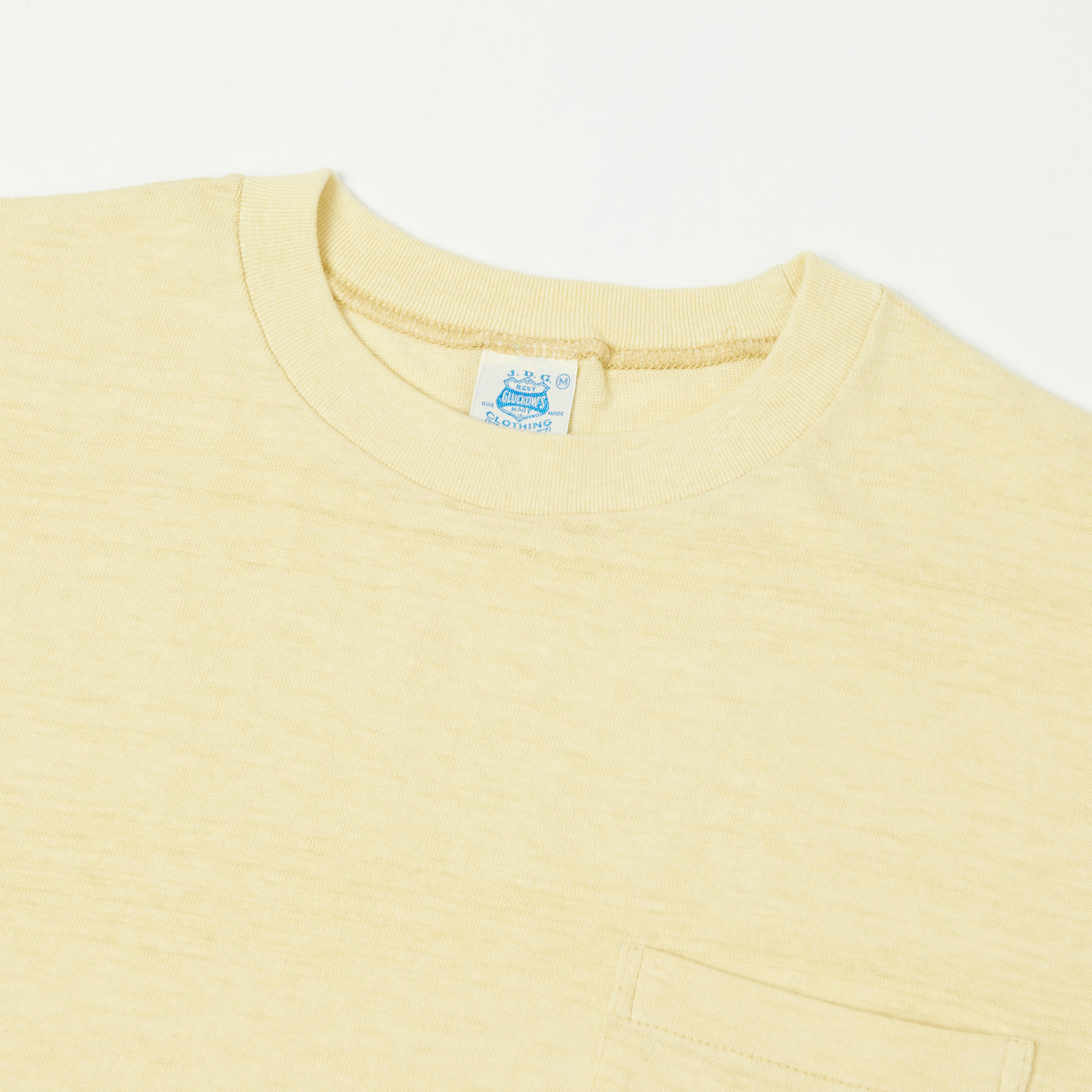 John Gluckow Lot. JG-CS07 'Keeper' Pocket T-Shirt - Yellow